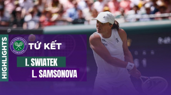 Swiatek vs Samsonova - Tứ kết Wimbledon 2025