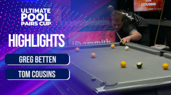 Greg Betten vs Tom Cousins - Ultimate Pool Paris Cup 2024