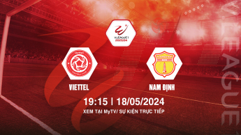 Thể Công - Viettel vs Thép Xanh Nam Định - VLeague 2023/24 - Vòng 19
